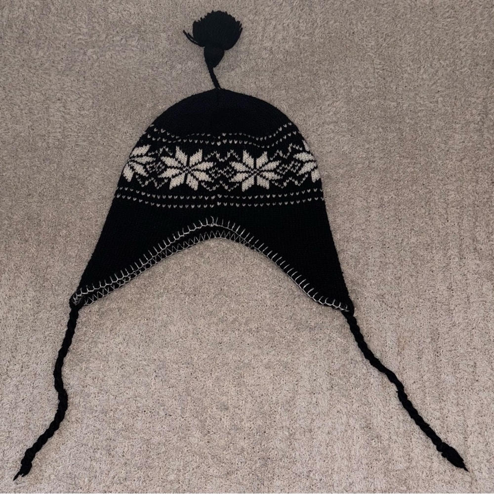 🧡Cozy Black & White Adult Winter Hat